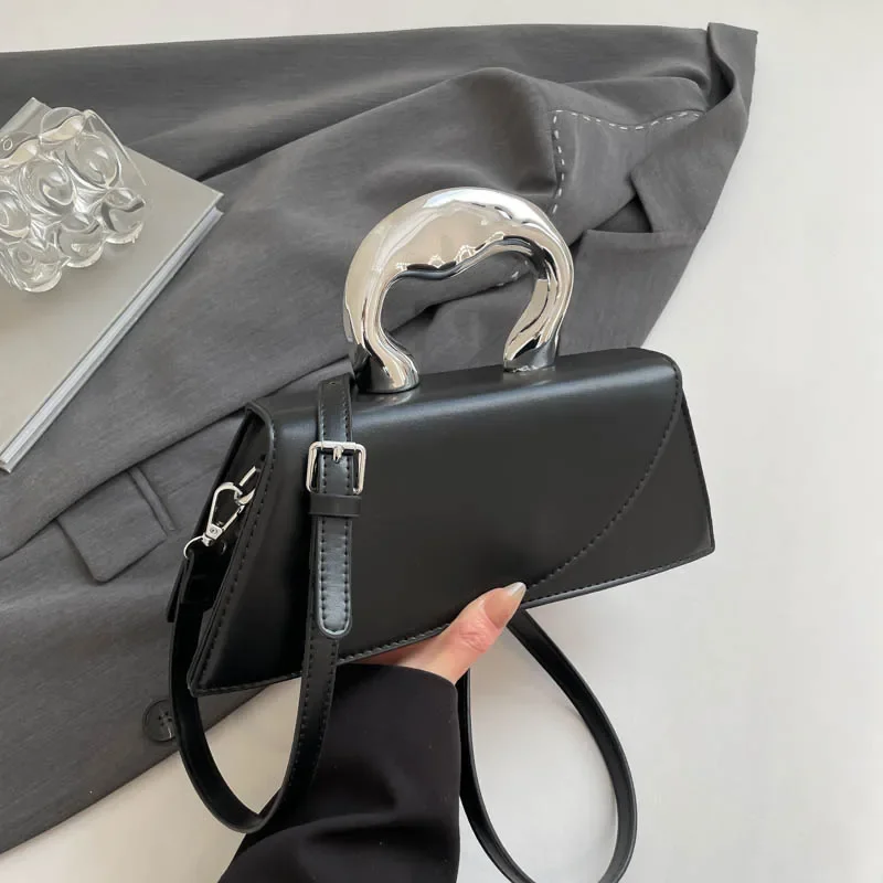 vintage femmes noir chic sac à bandoulière de luxe concepteur petits sacs à bandoulière mode rouge sac à main mignon en cuir pu sac à main sac a main