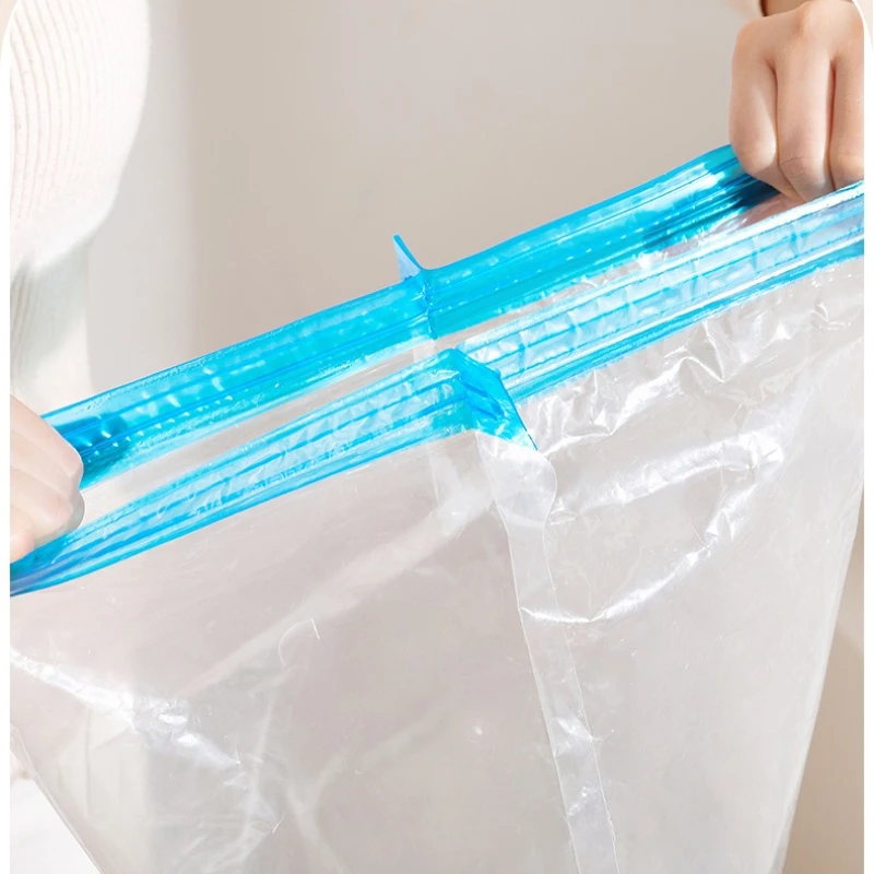 Sacs de rangement sous vide de plusieurs tailles, rouleau à main, sacs durables permettant de gagner de l'espace pour vêtements, accessoires de voyage, organisateur de valise