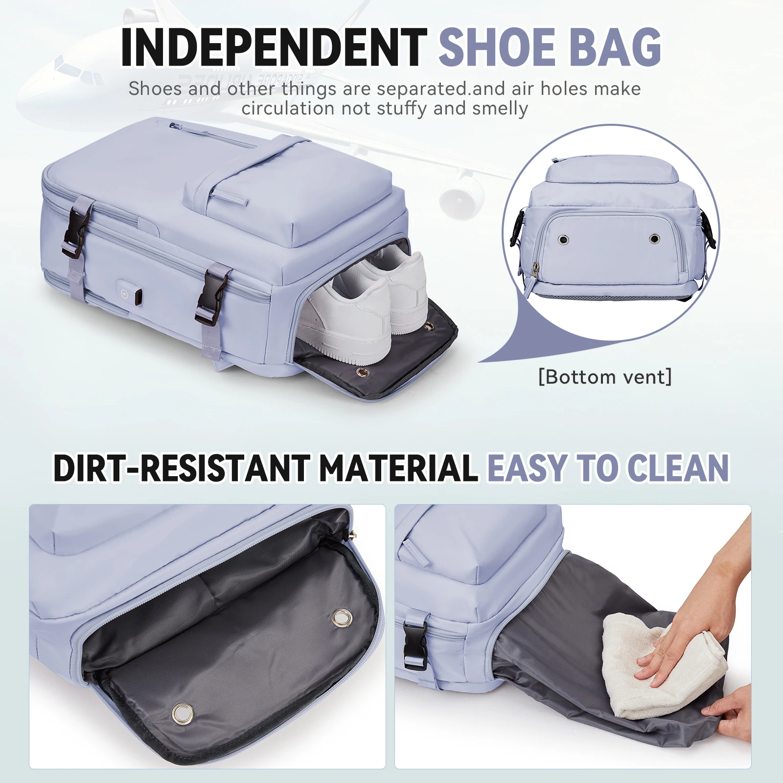 sac à dos pour bagages à main 40x30x20, sac à dos de cabine de voyage pour dames, sac à dos étanche, sac à dos pour ordinateur portable à main pour hommes, sac