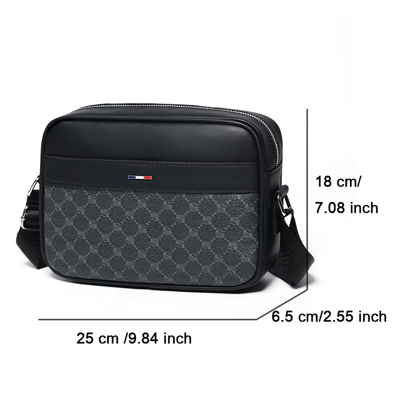 sac à bandoulière en cuir de créateur pour hommes sacs nouvelle marque de luxe décontracté homme sac de messager mode homme sac à bandoulière pack sacs à bandoulière