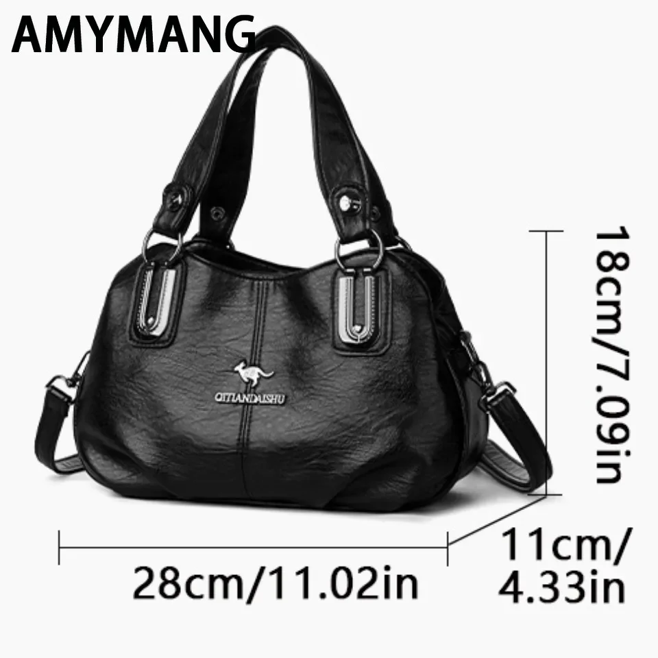 sacs à main de luxe 3 couches grande capacité sacs à main de créateur de haute qualité en cuir souple dames sac à bandoulière pour femmes sac