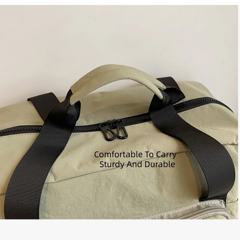 sac de voyage pliable, bagage extensible de grande capacité, élégant, portable, séparation sèche humide, sac de sport multifonctionnel pour fitness