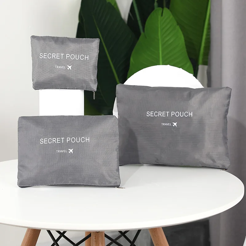 ensemble de sacs de rangement pour vêtements de voyage, 6 pièces, organisateur de bagages portable, cubes d'emballage de valise avec pochette à chaussures