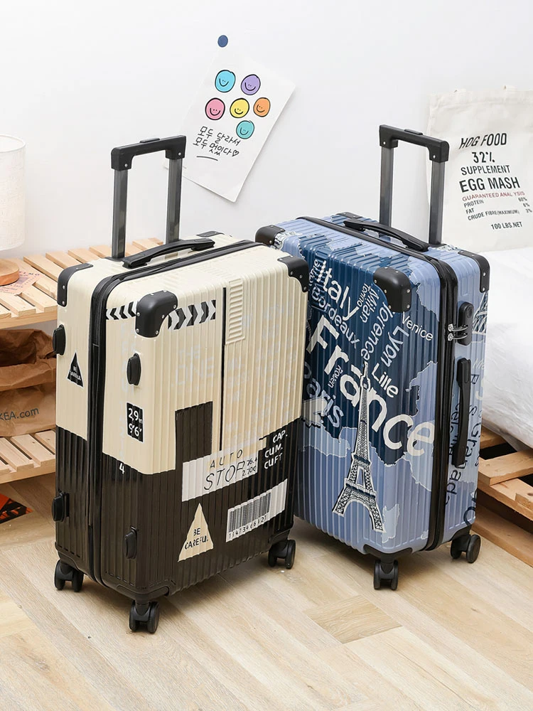 Sac de voyage pour bagages, valise à bagages de 20/24 pouces, valise à serrure à combinaison