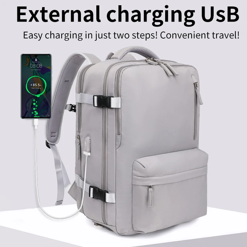 buylor easyjet 45x30x16 sac à dos de voyage femmes avion cabine bagages continuer 15 "sac à dos pour ordinateur portable grande capacité sac à dos de vol