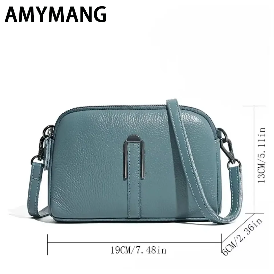 sac à main de luxe en cuir group pour femme, pochette pour téléphone, sacoche à bandoulière décontractée