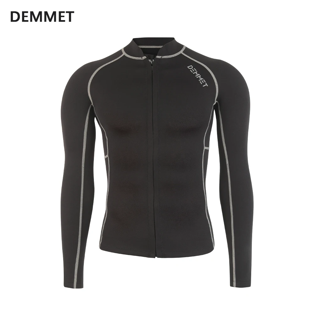 combinaison de plongée deux pièces fendue à manches longues, 1.5mm 3mm, veste de combinaison chaude, pantalon unisexe, combinaison de plongée et de plongée en apnée