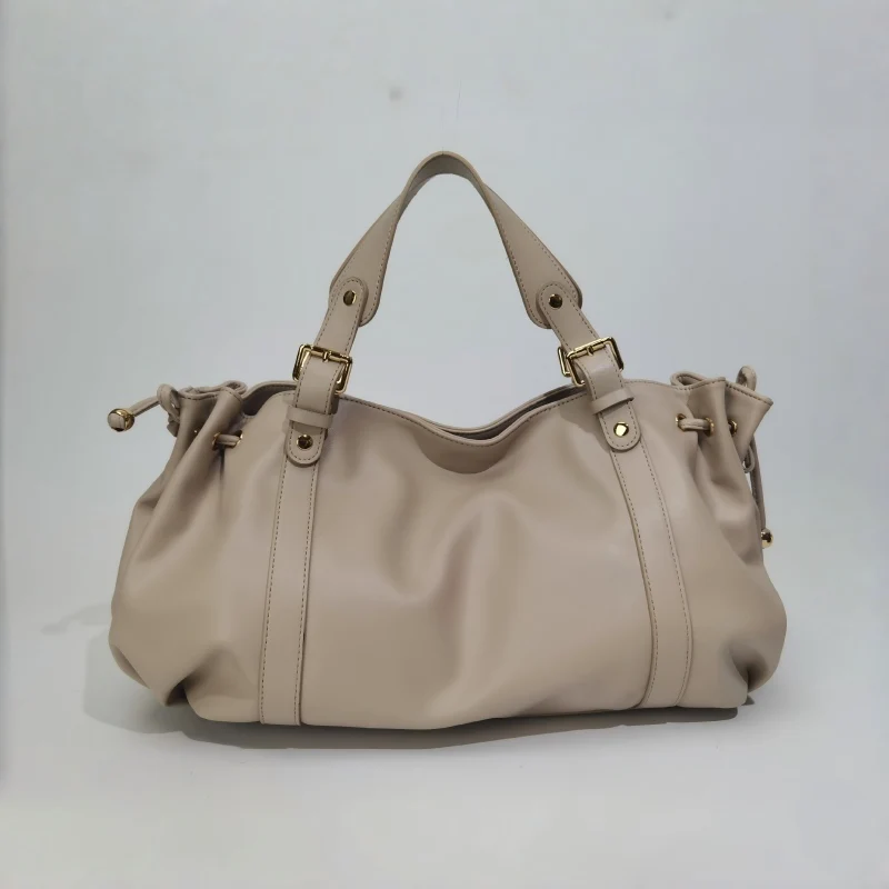 sac à main de créateur pour femmes, sac fourre tout rétro plissé en pu souple de grande capacité pour les déplacements, sac de luxe vintage east west pour tous les jours