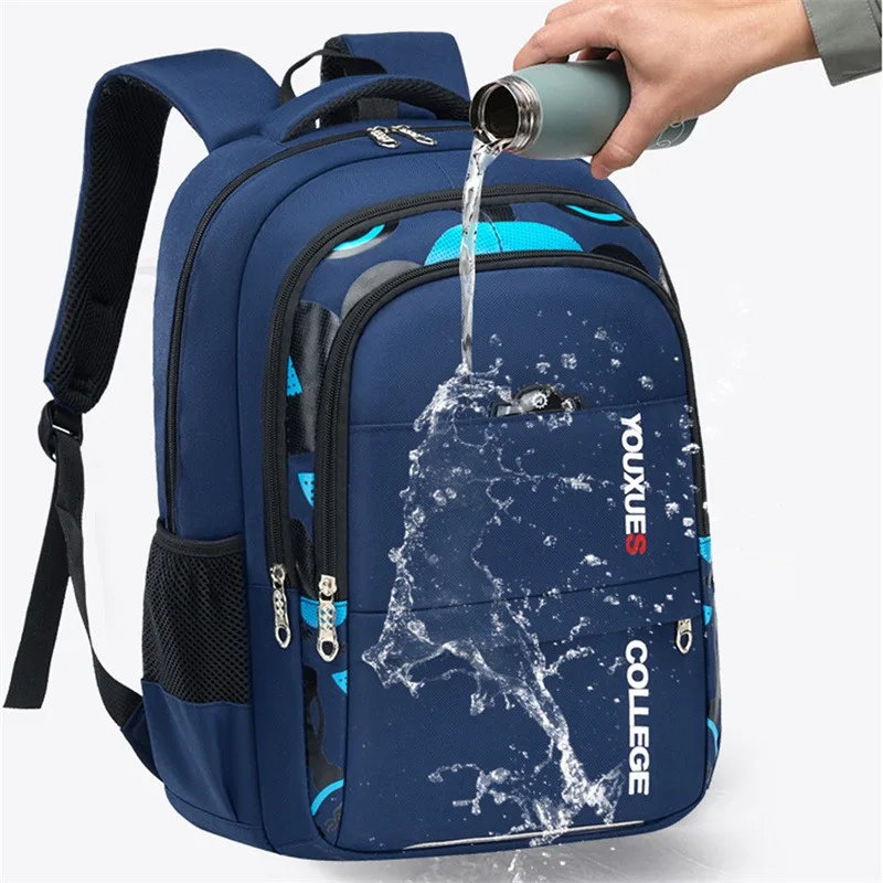 nouveaux sacs d'école pour enfants sac à dos pour enfants dans le cartable primaire pour adolescents garçons sacs à dos imperméables sac de livre