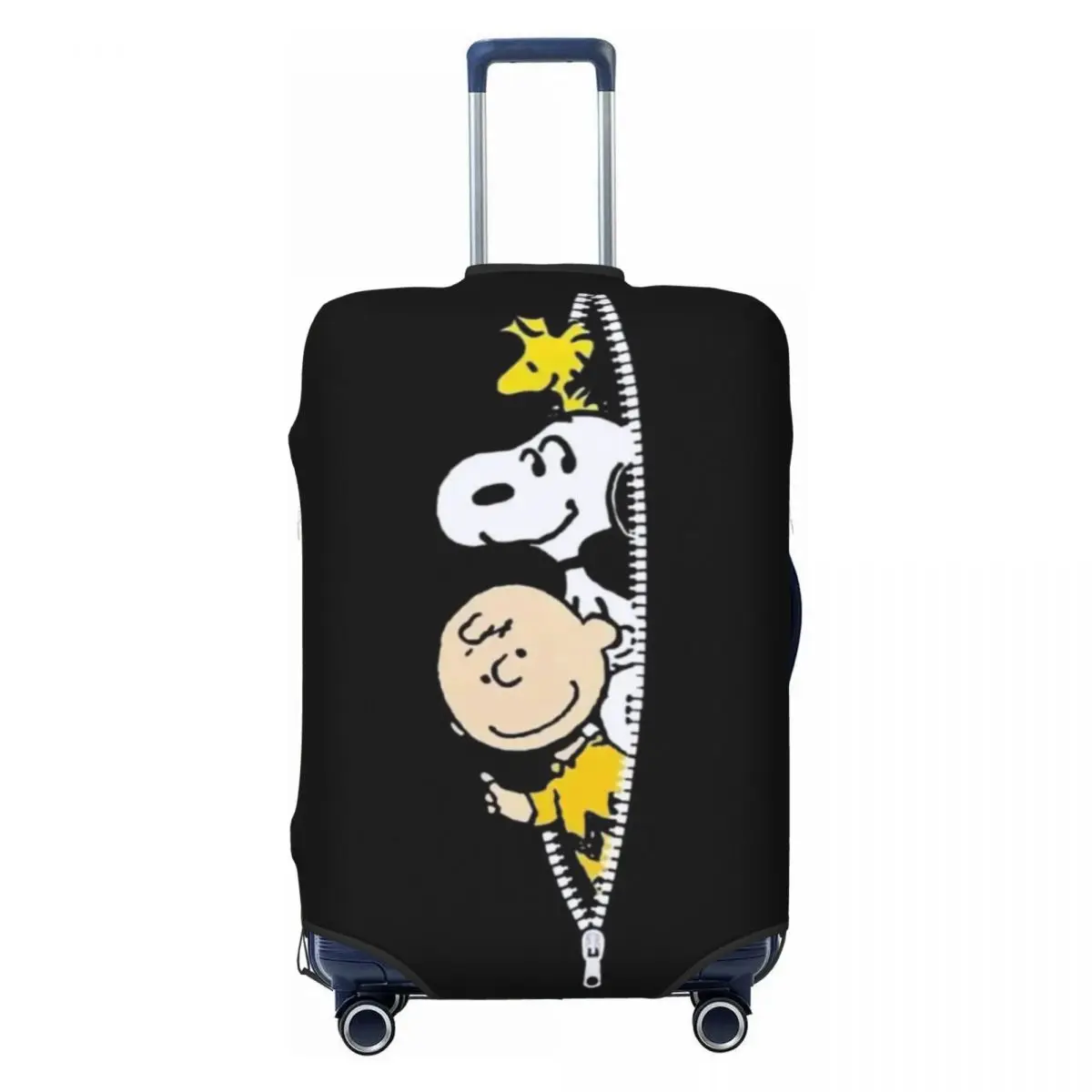 Housse de bagage de dessin animé personnalisé s-snoopys, housses de protection élastiques pour valise de voyage, convient à 18 à 32 pouces
