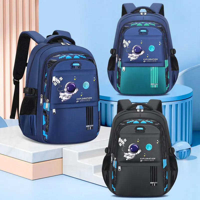 sac à dos pour enfants sacs d'école pour enfants pour garçons astronaute école sac à dos étanche sac de livre primaire mochila infantil