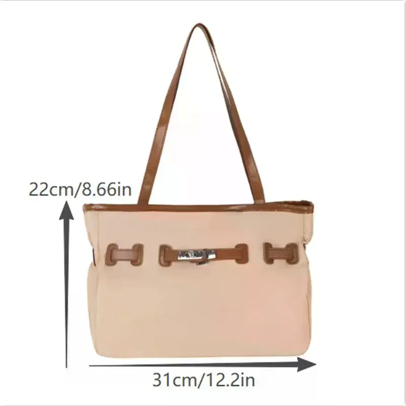 sac à bandoulière moderne de grande capacité, sac de maman tendance et pratique pour femmes, sac de banlieue élégant, sac à main rétro cadeaux