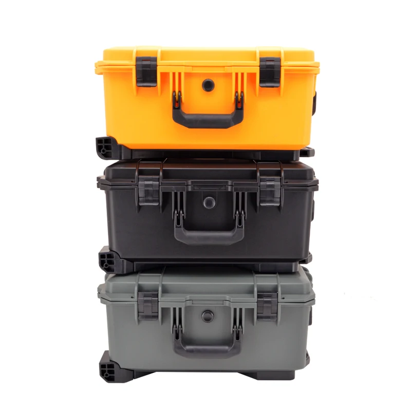 grand étui de protection avec roulettes, équipement photographique, boîte de sécurité, valise, sac pour appareil photo avec intervalle