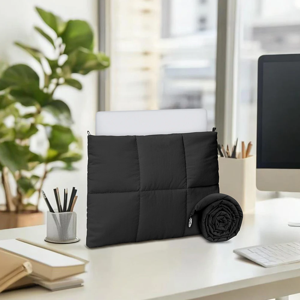 sac à bandoulière souple pour ordinateur portable 13 13.6 15 16 pouces, étui pour macbook hp dell huawei, sacoche pour ordinateur de plus grande capacité