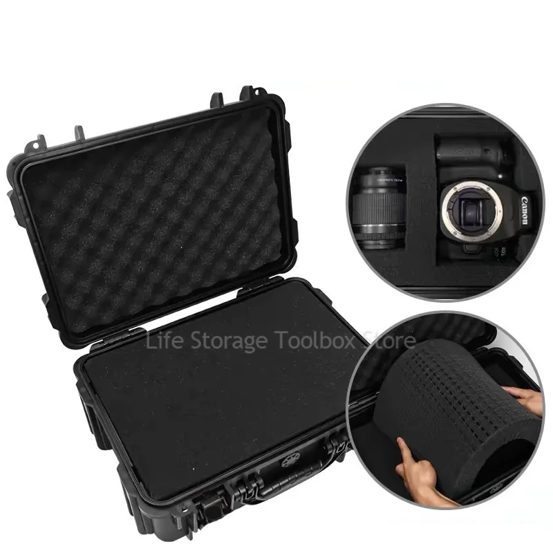 boîte à outils 9 tailles, étui étanche, équipement de sécurité, étui rigide, grande boîte à outils, valise anti impact pour mallette à outils, boîte à outils en plastique