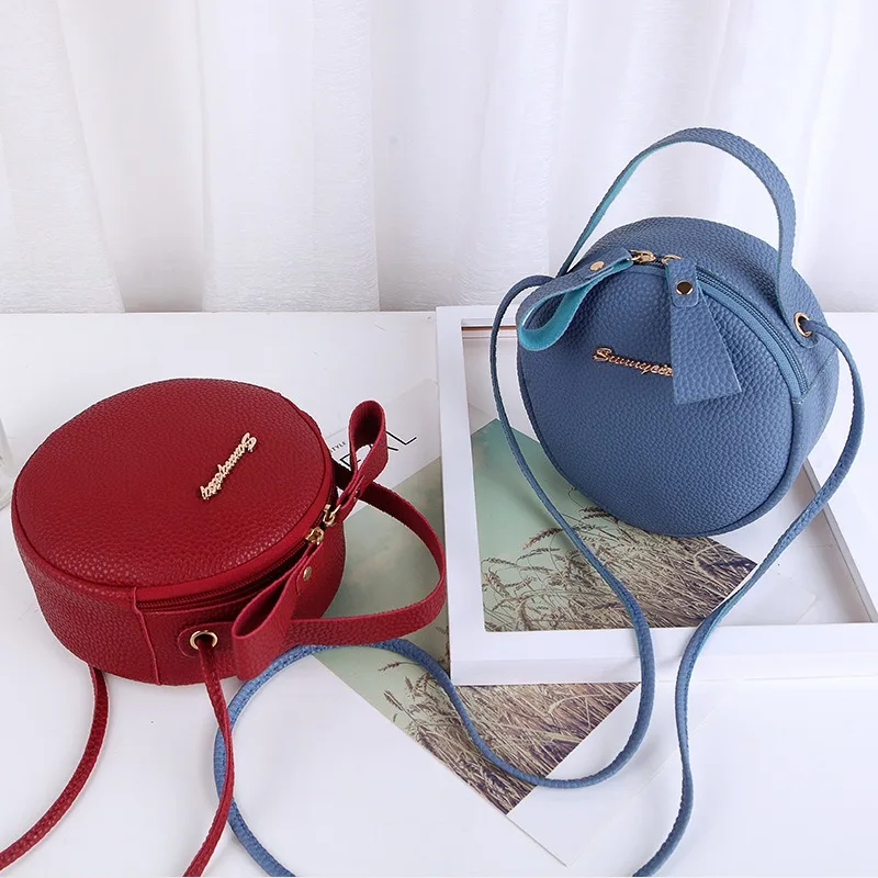 Nouveau sac à main mignon petit sac rond épaule diagonale sac cosmétique portable commerce extérieur en gros petit sac. Sac femme