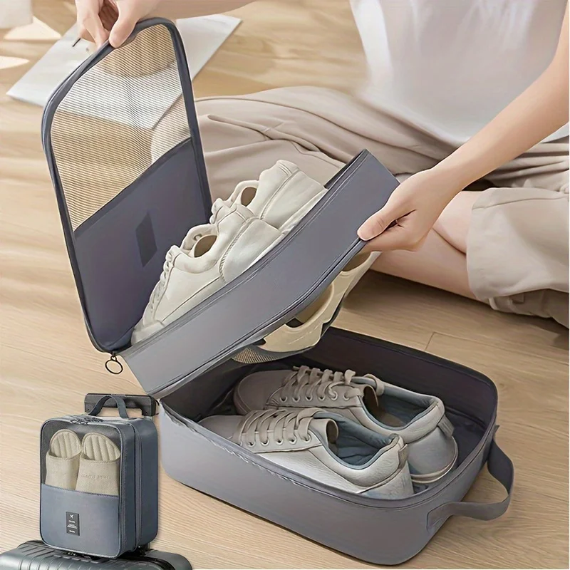 sacs à chaussures – peut contenir 3 paires de chaussures, essentiels de voyage pour vol, accessoires de bagages à main