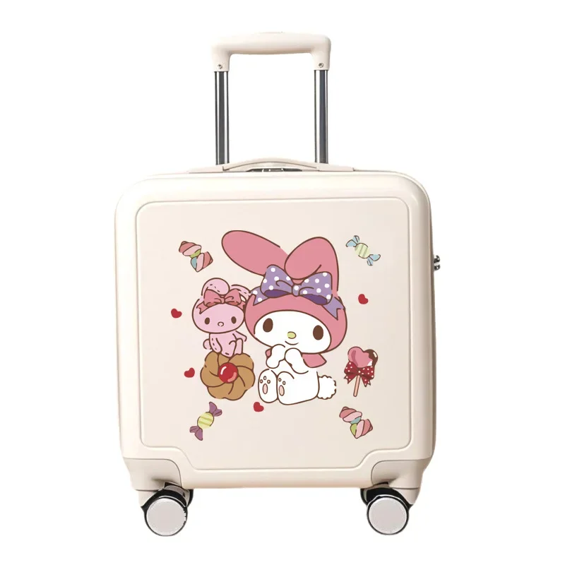 valise à bagages pour enfants, nouveau dessin animé, boîte à chariot multifonctionnelle pour garçons et filles, boîte à mot de passe pour étudiants, étui de voyage