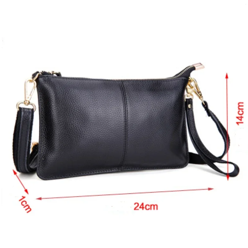 sacs à main en cuir véritable souple pour femmes, sacs à bandoulière de grande capacité, sac à main portable avec poche pour téléphone