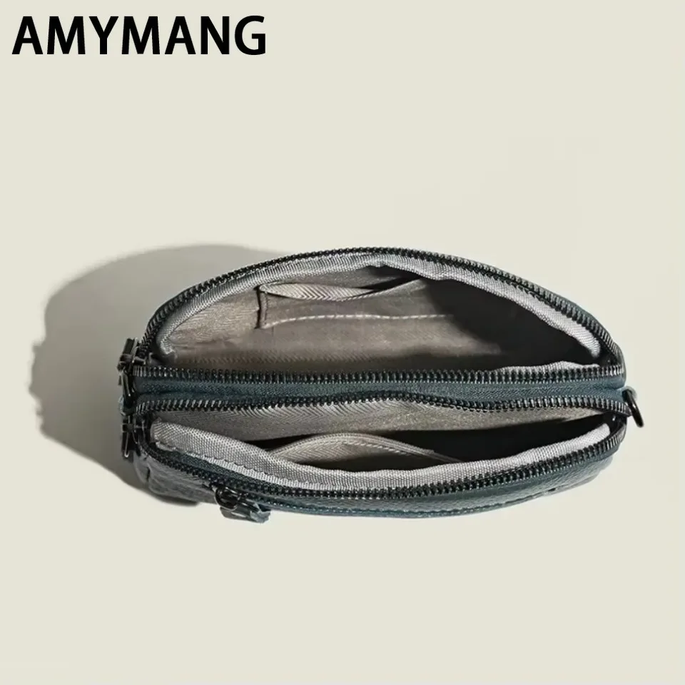 sac à main de luxe en cuir group pour femme, pochette pour téléphone, sacoche à bandoulière décontractée