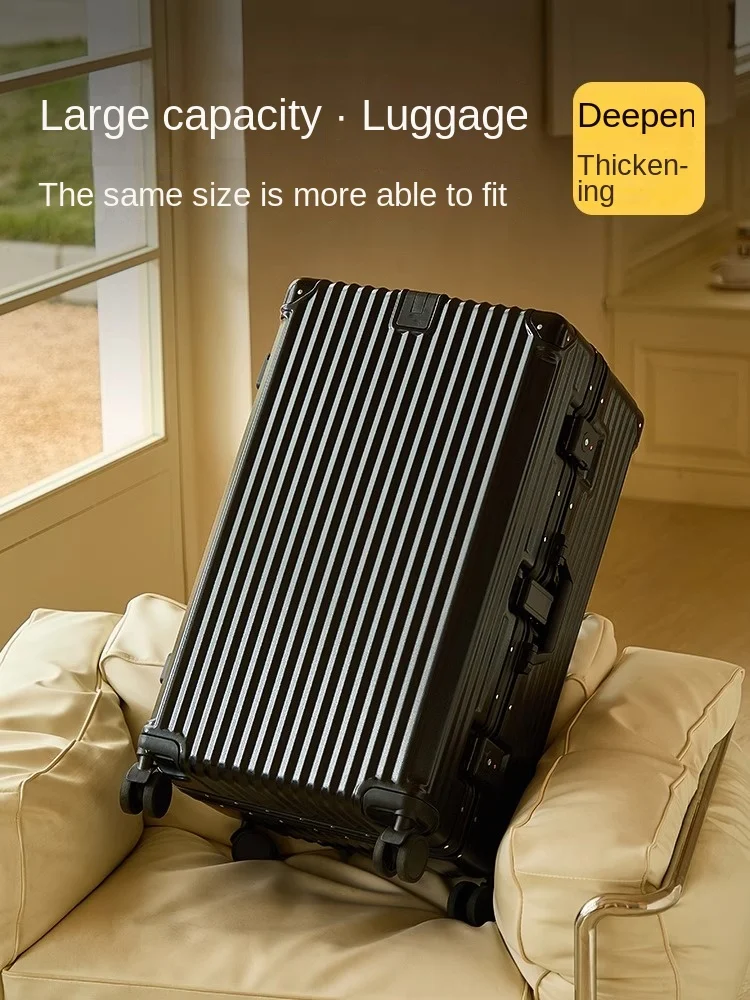 valise de grande capacité, 28/30/32 pouces, bain respirant, cadre Épais durable, valise trolley