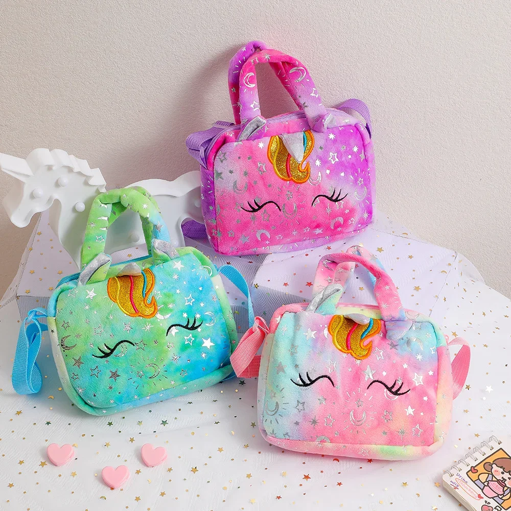 sacs à main licorne douce pour filles, sac à bandoulière mignon pour enfants, cadeau de fête d'anniversaire pour petites filles, petit sac à main