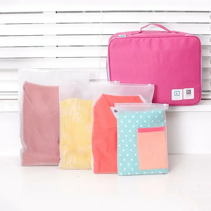 rangement pour vêtements, cube organisateur de bagages de voyage étanche, sacs d'emballage de valise 5 pièces