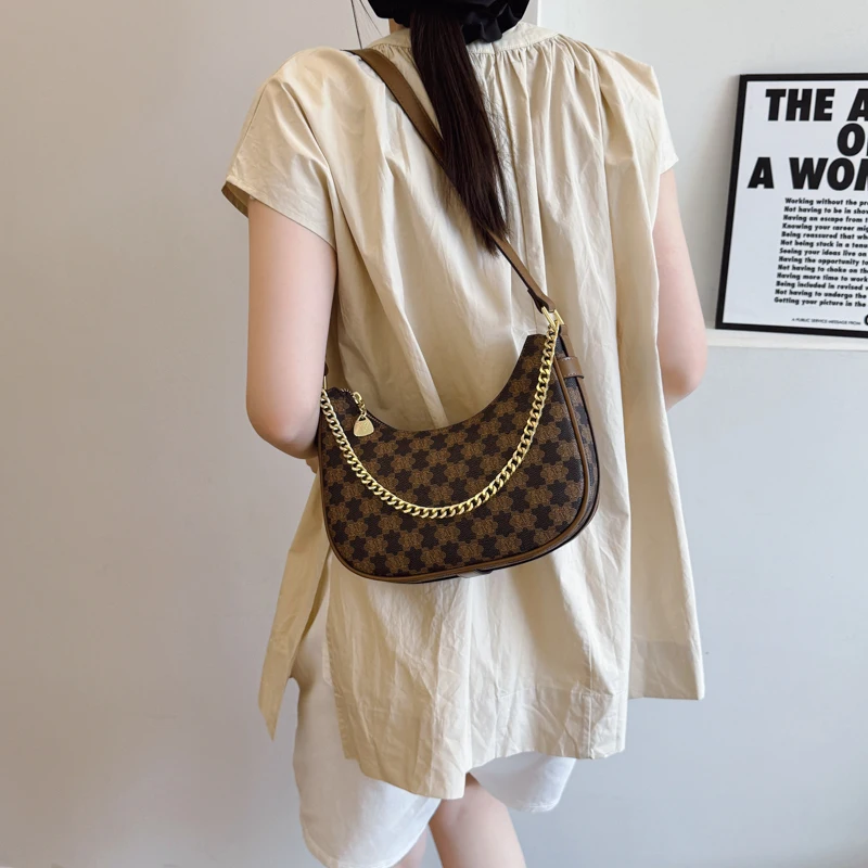 Sac à bandoulière en cuir élégant pour femmes, sac messager à bandoulière, sac à main de créateur élégant pour dames
