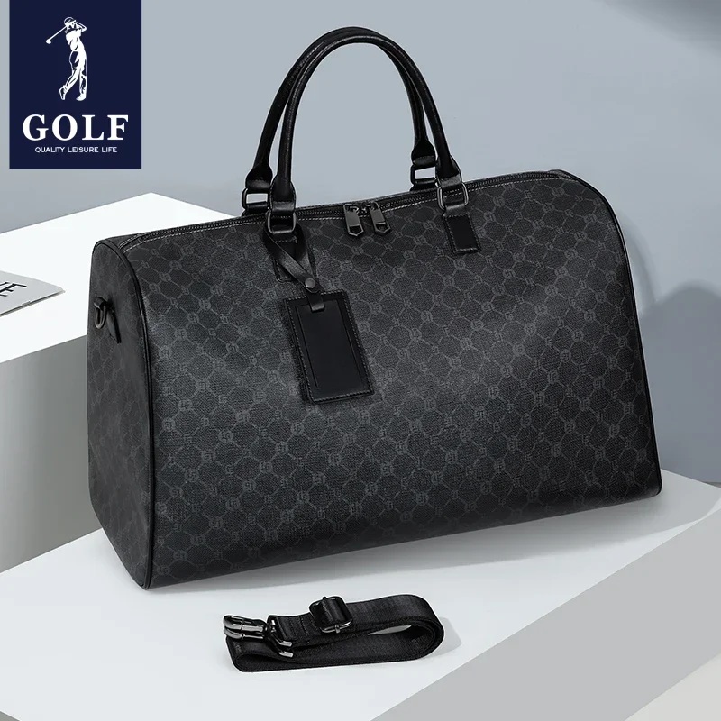 sac à main de luxe en cuir pour homme, bagage de voyage d'affaires, grande capacité, court voyage, initié