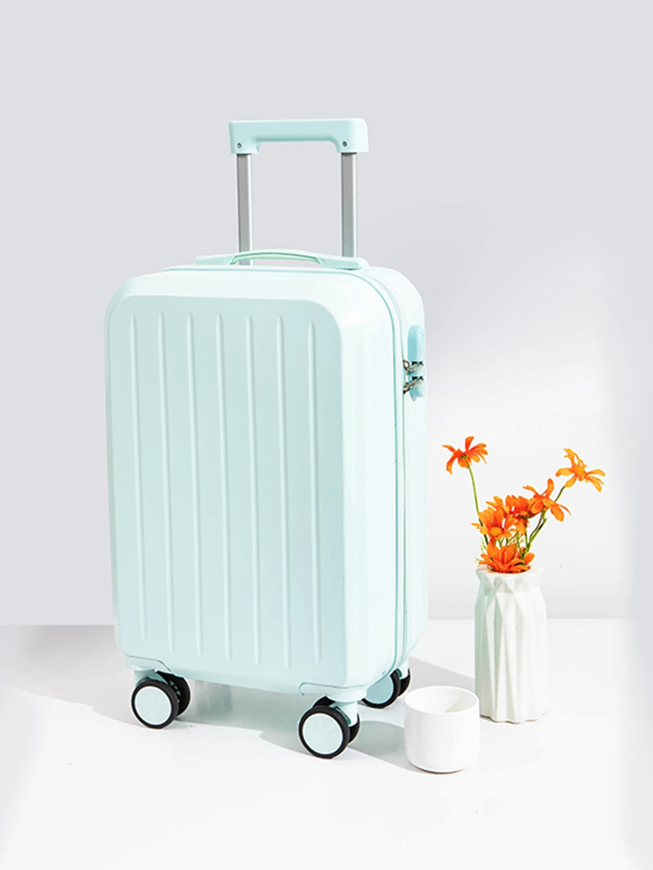 petit bagage frais voyage léger bagage multifonctionnel couleur unie valise d'étudiant bagage et sac universels silencieux