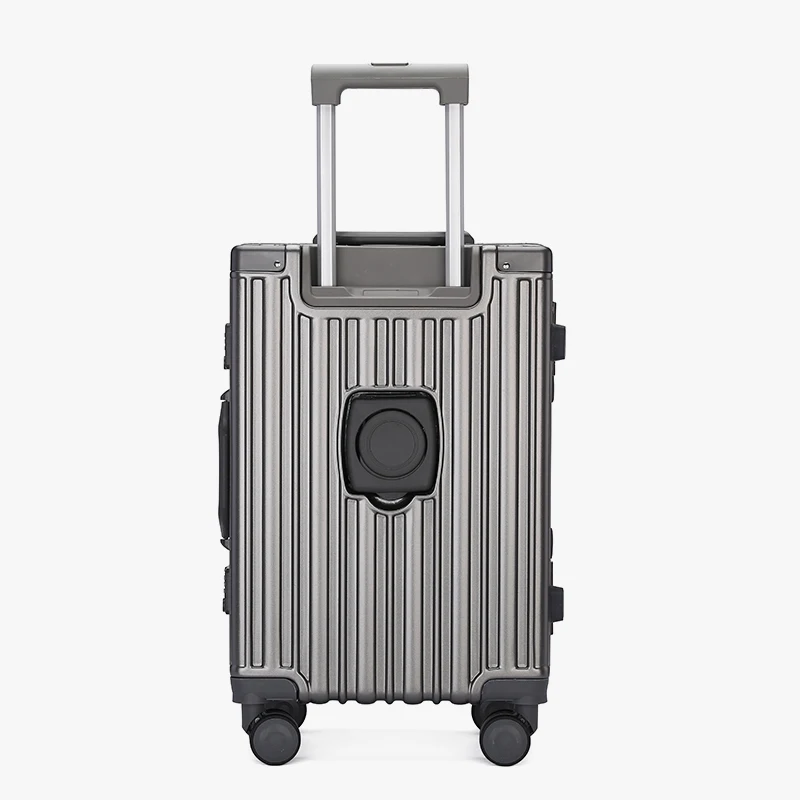 valise trolley de grande capacité pour homme, double couche Épaisse et durable, fermeture Éclair, vpn, nouvelle collection 2024