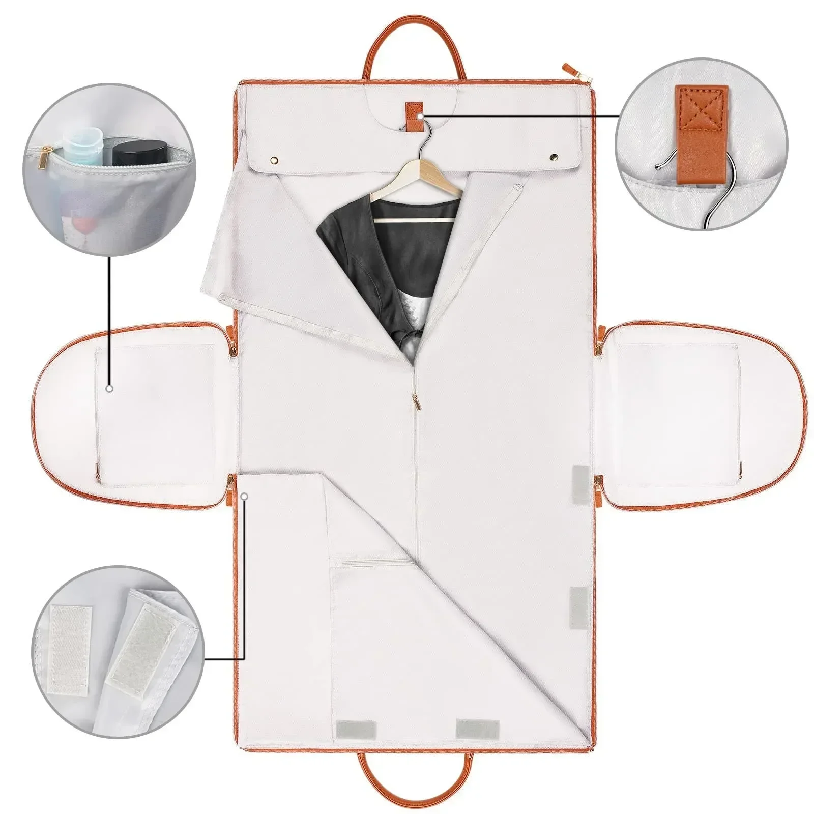 2025 rangement de costume pliant grande capacité voyage sac de descente sac à main fourre tout étanche sac de fitness pu