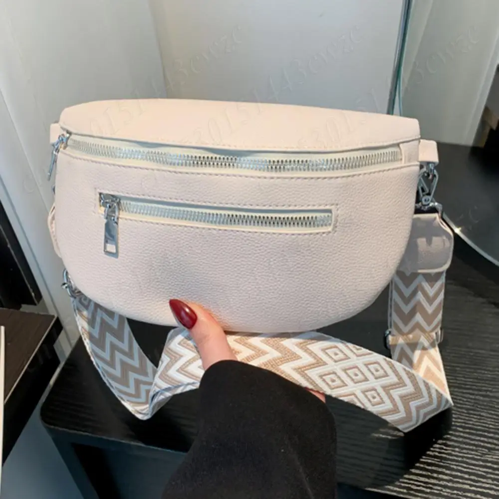 sac à bandoulière élégant pour femmes, sac de poitrine vintage, sac à bandoulière simple multi-poches, sac à bandoulière de mode, sac de voyage en plein air