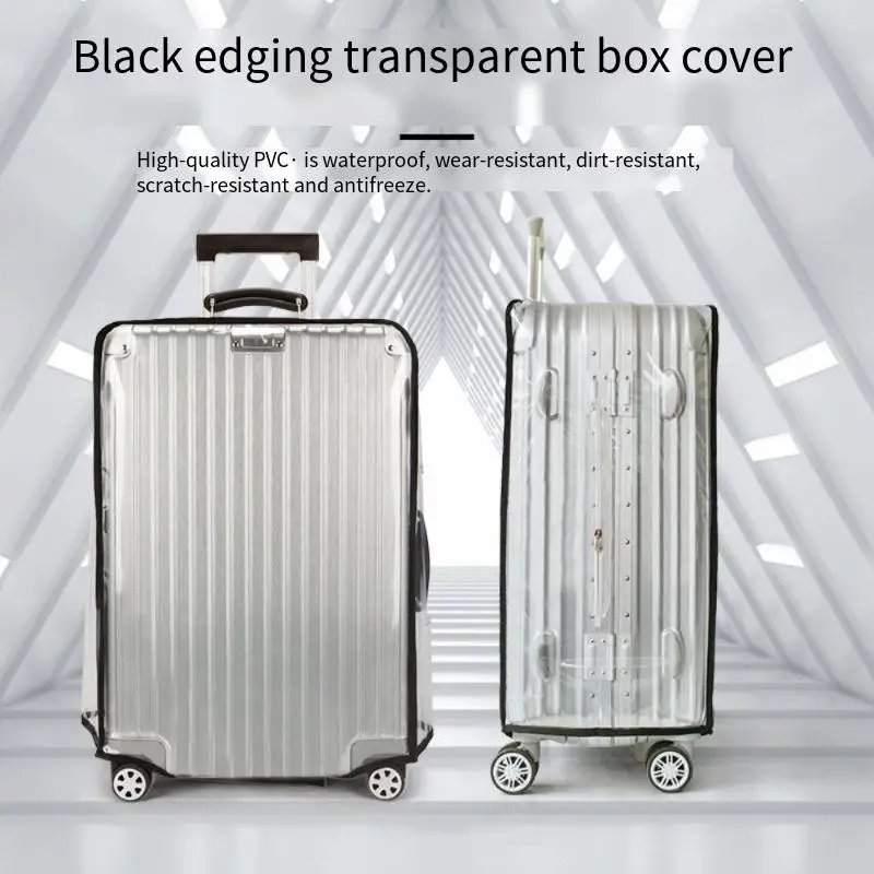 housse de protection pour valise, housse transparente anti poussière, housse de protection pour valise