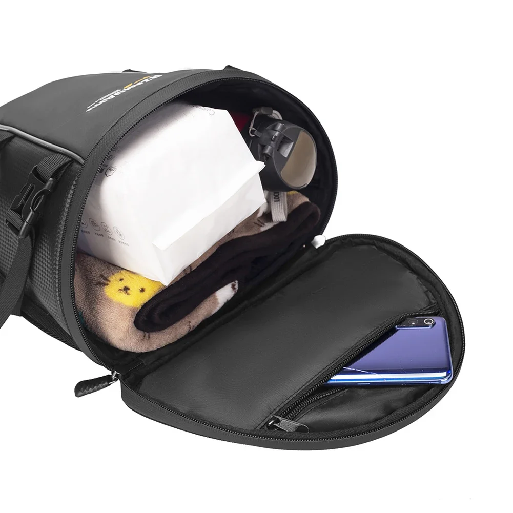 sac à dos de moto grande capacité, sac arrière de moto, résistant à l'usure, valise arrière étanche pour motard électrique