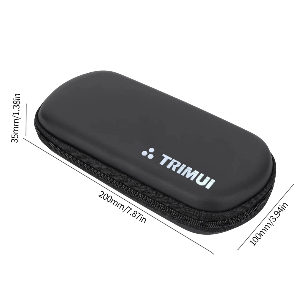mallette de transport rigide eva, étui de voyage de protection anti rayures, valise de rangement anti poussière pour console de jeu portable trimui smart pro