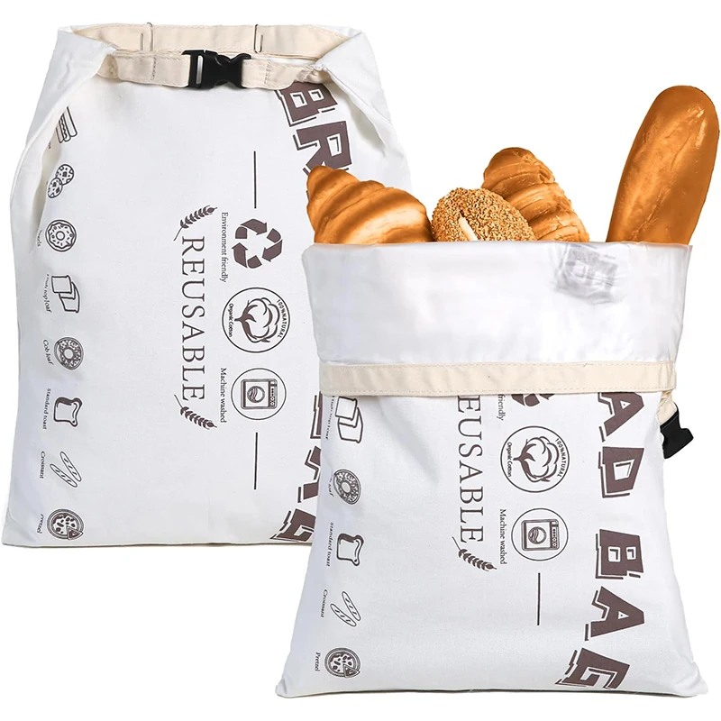 weedi sac à pain réutilisable en tpu avec boucle, lavable, doublure en tpu, sac à pain frais pour les sacs à pain au levain faits maison