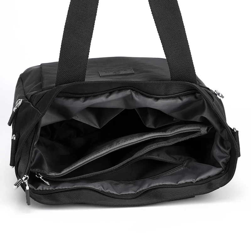 sacs à main de luxe en nylon pour femmes, à poignée supérieure, à la mode, de marque