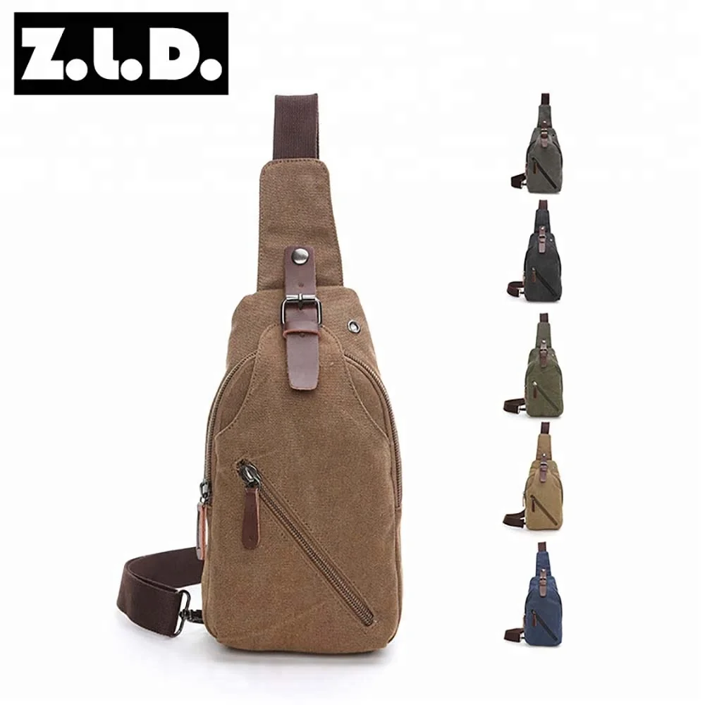 Sac à bandoulière pour téléphone portable pour hommes, sac de poitrine à bandoulière de grande capacité