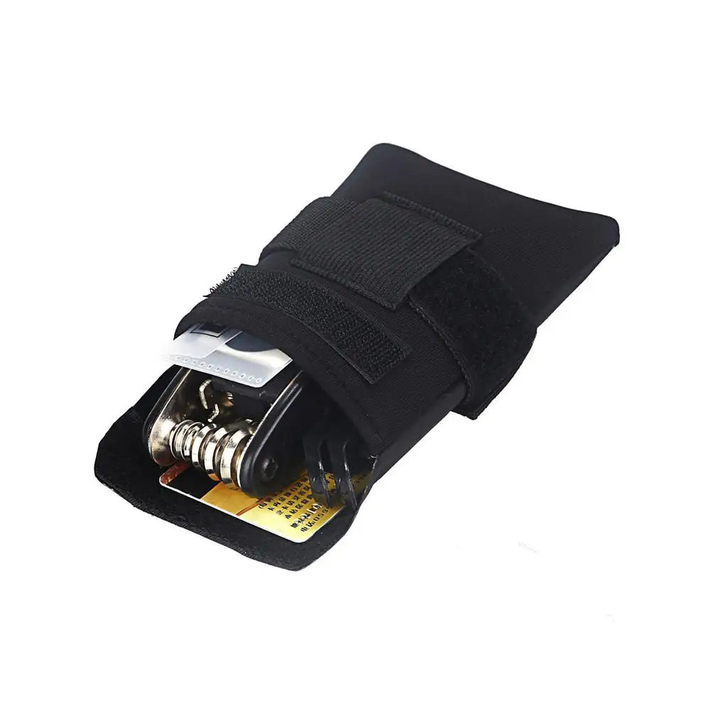 kit de sacoche de vélo, pochette sous siège, petite pochette de selle de vélo, sac de selle, kit d'outils multifonctions, grande capacité