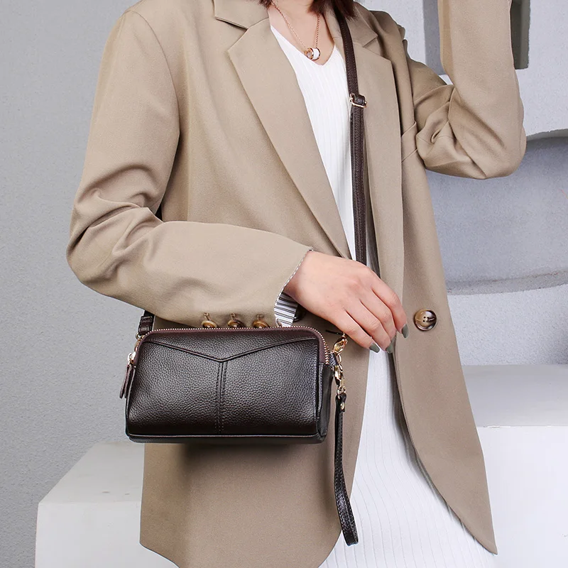 100% cuir véritable femmes sac à main de haute qualité peau de vache femme sac à bandoulière marque de luxe dames sacs à bandoulière nouvelle mode sac à main