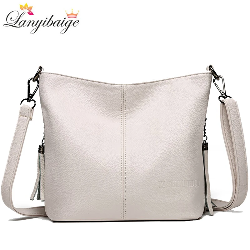 sac à main en cuir avec pompon pour femme, sacs à bandoulière, sac à main de créateur de luxe, sacs initiés, sacs à main et sacs à main, fourre-tout, nouveau, 2024