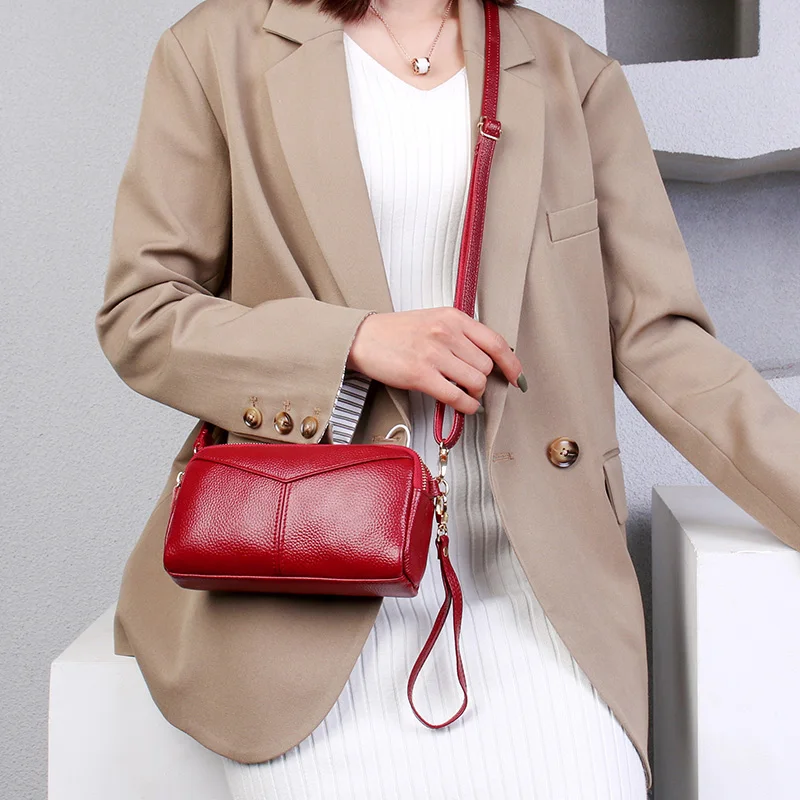 100% cuir véritable femmes sac à main de haute qualité peau de vache femme sac à bandoulière marque de luxe dames sacs à bandoulière nouvelle mode sac à main