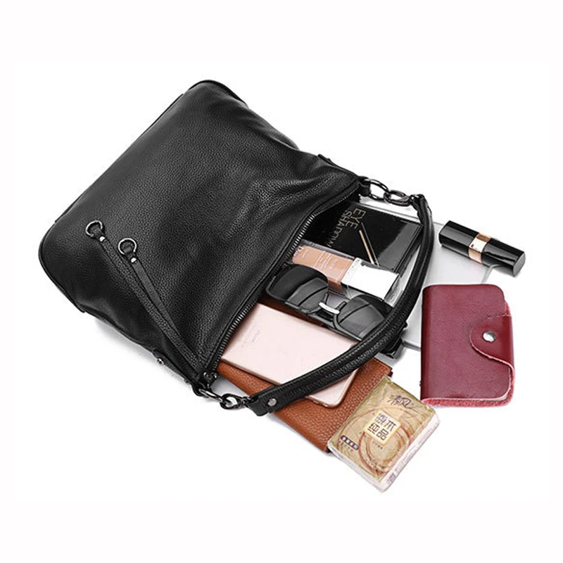 hobo sac messager en cuir véritable pour femme, 100% peau de vache véritable, sac initié en cuir véritable, sac à bandoulière, a471