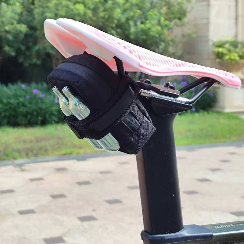 sac de selle de vélo léger et portable, sac de rangement de vélo, petit sac à outils, vélo de route, beau sac de vélo à la mode ﻿ accessoires