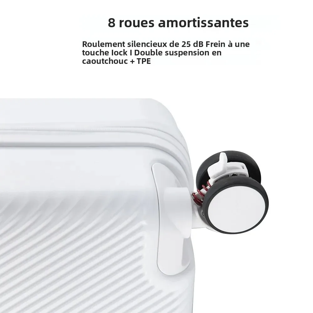 lightgo 20 26 valise rigide 28 pouces avec chargeur usb, serrure tsa, 8 roues (cabine 20 pouces, bagage de 23 kg vérifié 26/28 pouces)
