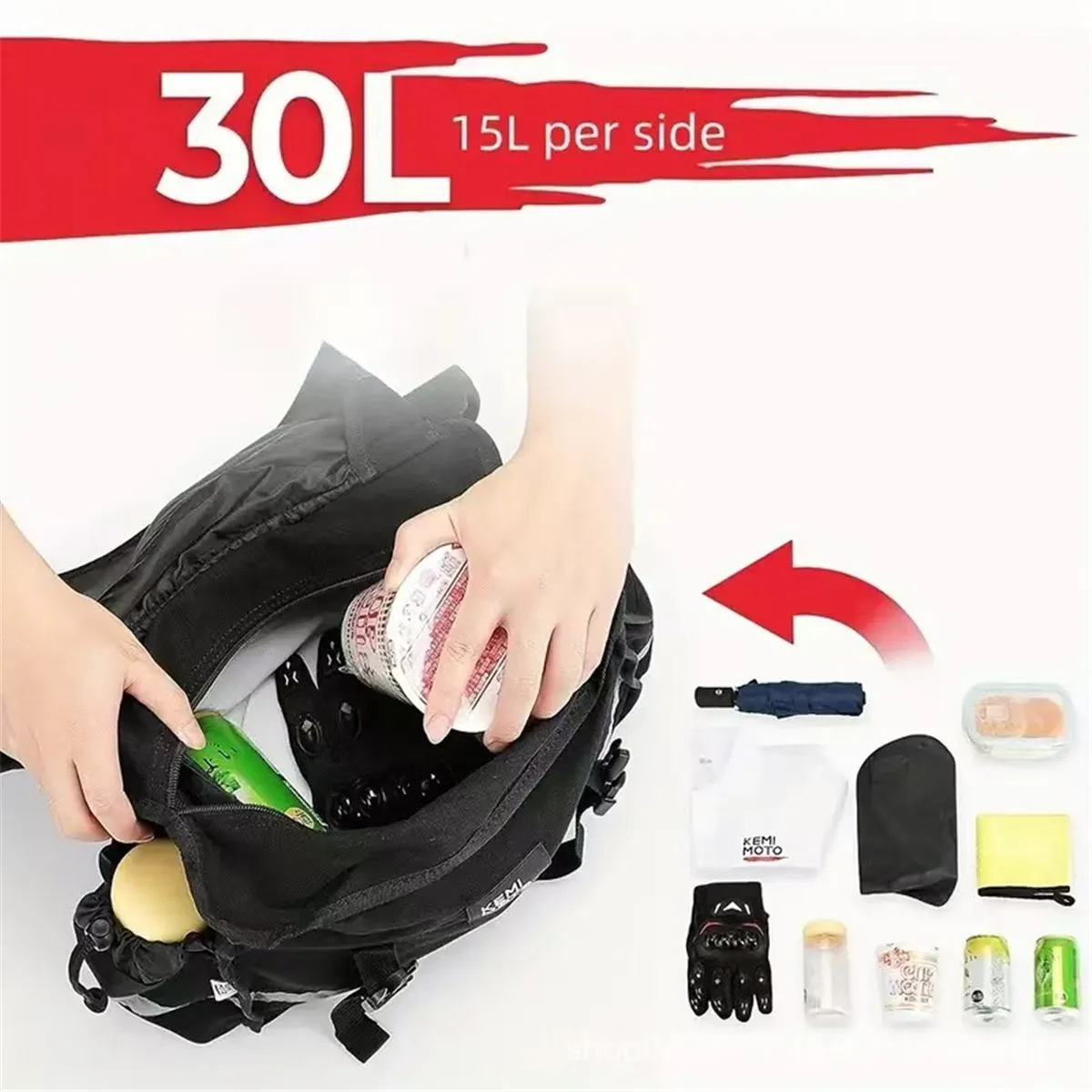 sacoche de moto sacs à bagages touring moto sac de selle toile sac de rangement pour honda shadow pour suzuki dr 650 pochette à outils