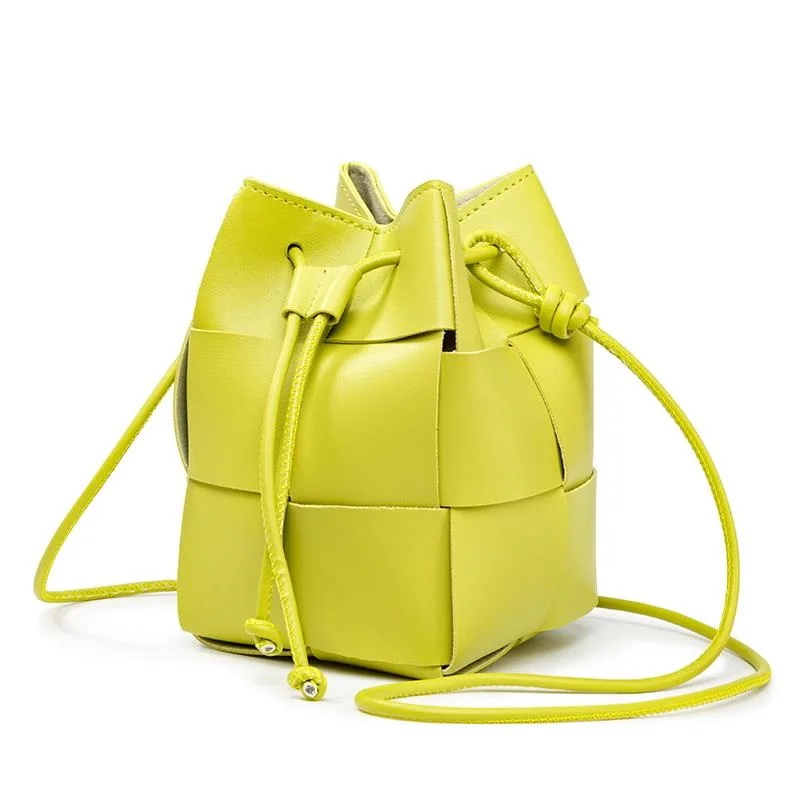 Sac à main tissé de luxe pour femmes, petite proximité Wstring, sac messager initié, sac à main de créateur féminin, marque célèbre, E27