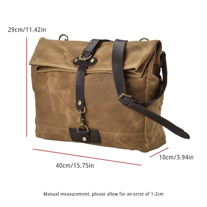 sac de selle de moto universel détachable rapide, sac latéral de moto, sac à dos rétro de grande capacité