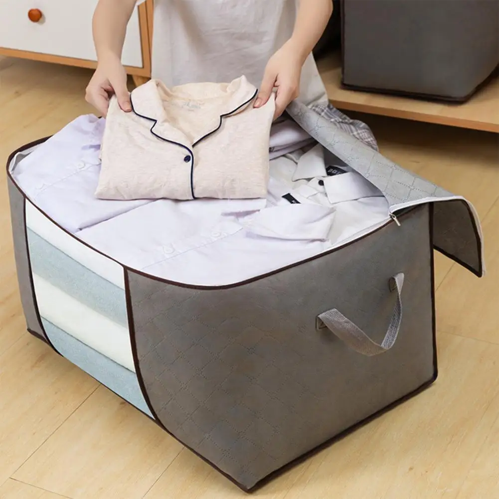 sac de rangement pour couettes et vêtements, grande capacité de charge, structure solide, couverture polyvalente